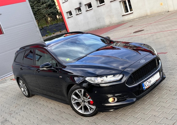 Ford Mondeo cena 68900 przebieg: 168463, rok produkcji 2019 z Jeziorany małe 631